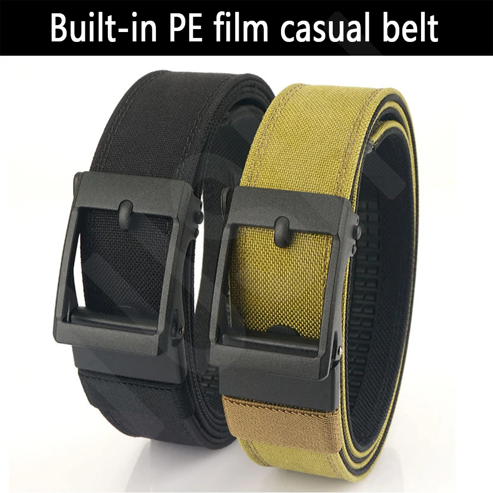 TUSHI Army Tactical Belt Quick Release Military Airsoft Training Molle Belt Outdoor Shooting Hiking Hunting Sports Belt