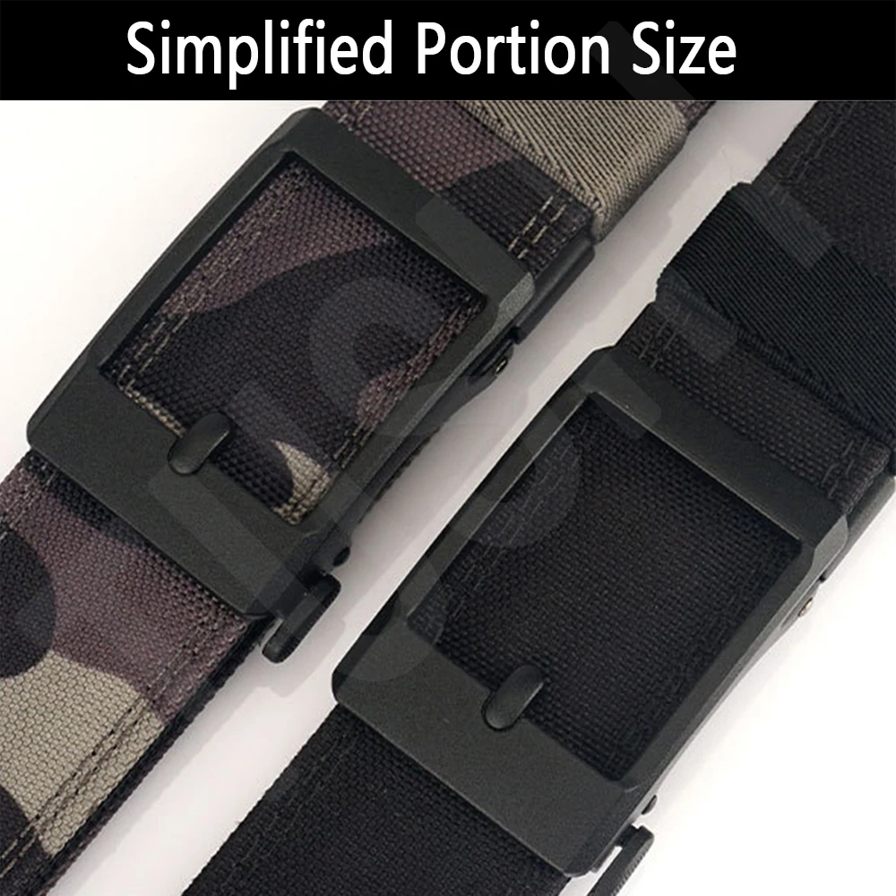 TUSHI Army Tactical Belt Quick Release Military Airsoft Training Molle Belt Outdoor Shooting Hiking Hunting Sports Belt