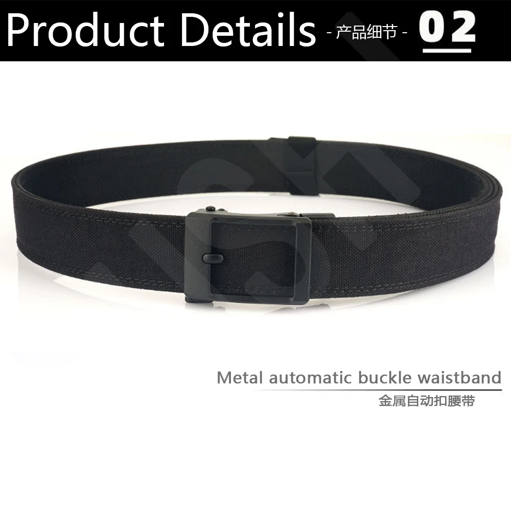 TUSHI Army Tactical Belt Quick Release Military Airsoft Training Molle Belt Outdoor Shooting Hiking Hunting Sports Belt
