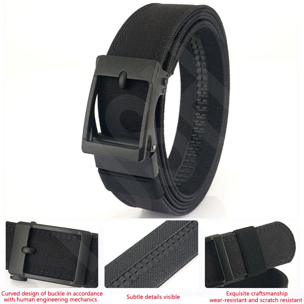 TUSHI Army Tactical Belt Quick Release Military Airsoft Training Molle Belt Outdoor Shooting Hiking Hunting Sports Belt