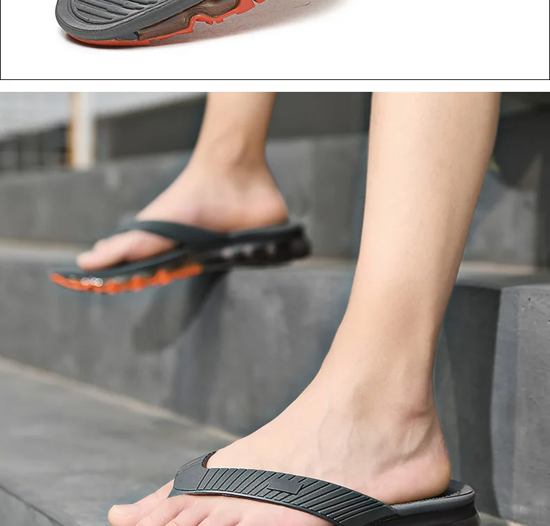 Men Air Cushion Flip Flops Slippers Women Indoor Outdoor Beach Luxury Brand Summer Shoes Claquette Homme Chanclas Hombre