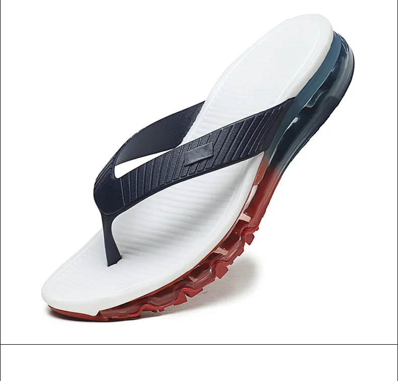 Men Air Cushion Flip Flops Slippers Women Indoor Outdoor Beach Luxury Brand Summer Shoes Claquette Homme Chanclas Hombre