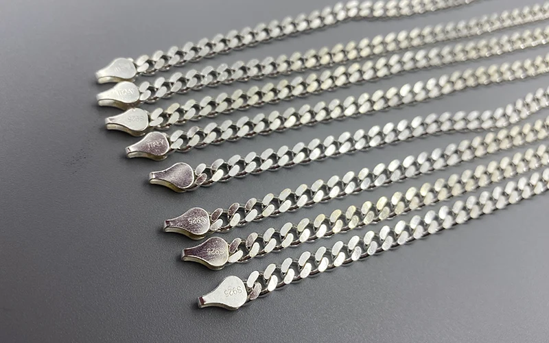 Sinya 925 Sterling Silver Cuban Chain Bracelet Hot Sale Biggest Promotion Pure Real Silver Fine Jewelry Man Women Bracelets