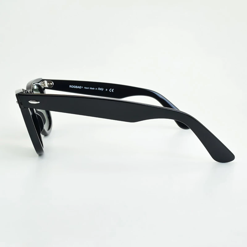 SUN glasses classics Glass lens Acetate sun glasses men Y-2140 Double rivet Design Goggles Elegant Female Square UV sunglass