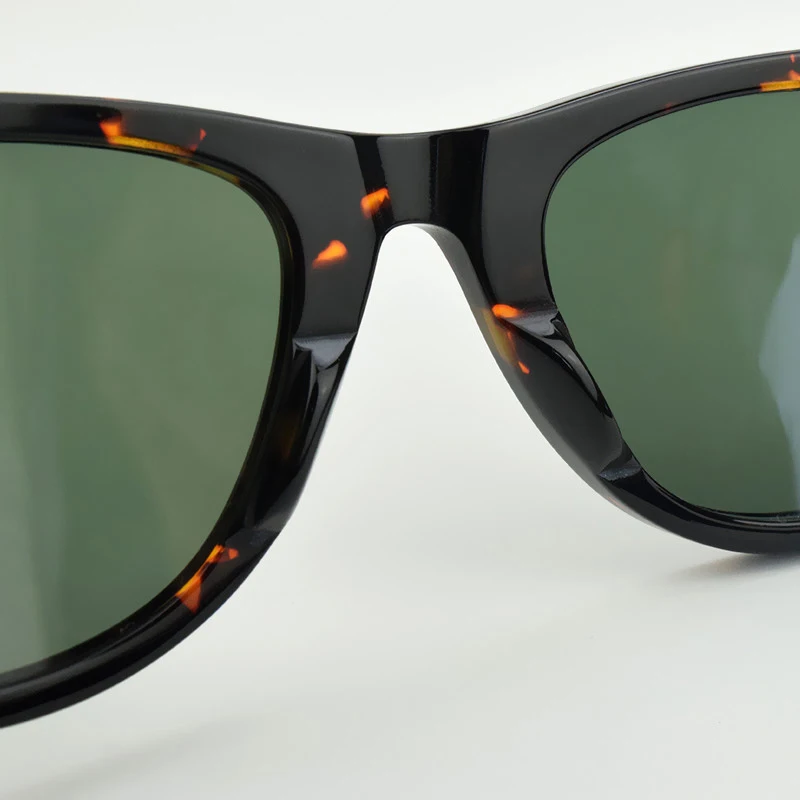 SUN glasses classics Glass lens Acetate sun glasses men Y-2140 Double rivet Design Goggles Elegant Female Square UV sunglass