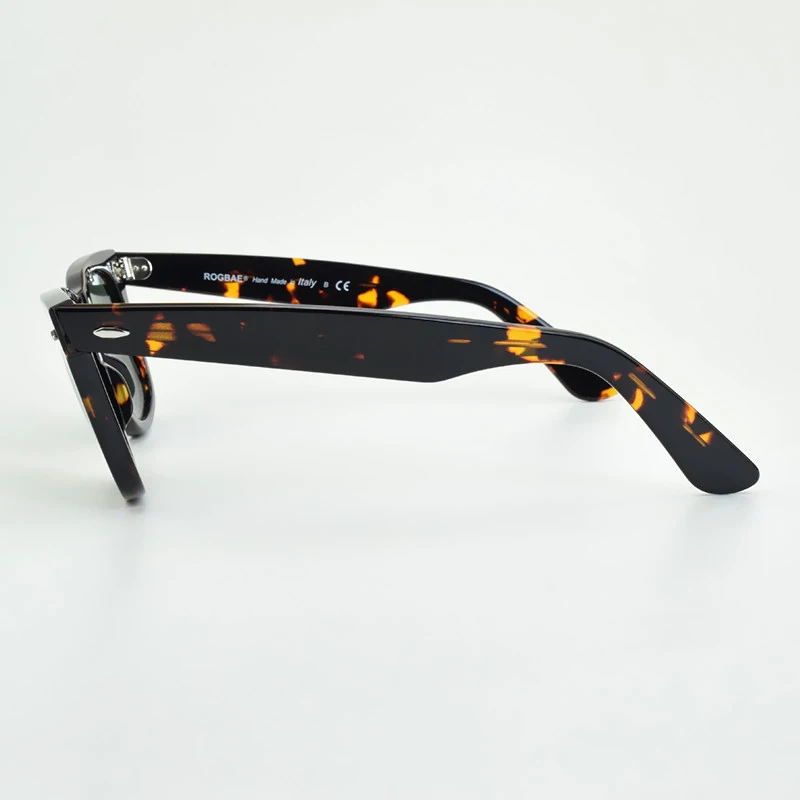 SUN glasses classics Glass lens Acetate sun glasses men Y-2140 Double rivet Design Goggles Elegant Female Square UV sunglass