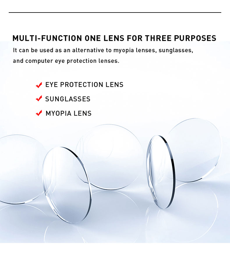 VKYEE CR39 Optical Lenses 1.56/1.61/1.67/1.74 Professional Customised Prescription Lenses Progressive Multifocals