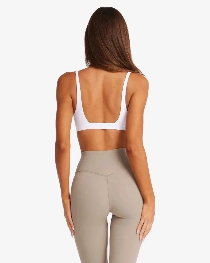 C-B Style V-Neck Sports Bra & High Waist Yoga Shorts/Leggings Set Women's Fitness Gym Pilates Activewear Workout Sportswear