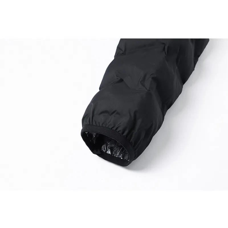LEOSOXS-Men's outerwear made of graphene material, warm and casual, lightweight stand up collar, winter casual warm top