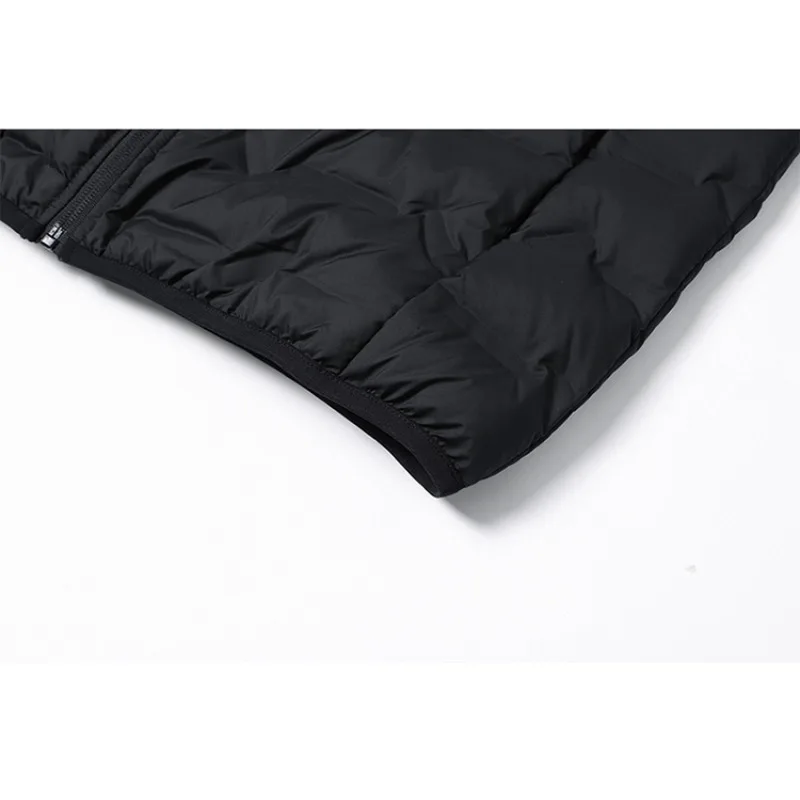 LEOSOXS-Men's outerwear made of graphene material, warm and casual, lightweight stand up collar, winter casual warm top