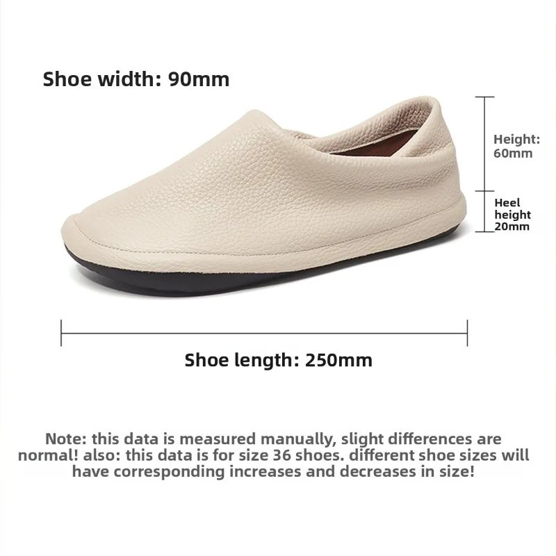 Women's Leather Shoes, Top-grade Cowhide,2026new Style, Flat Shoes, Women's Mother's Shoes Women Work Shoes Comfortable for Work