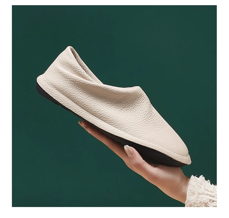 Women's Leather Shoes, Top-grade Cowhide,2026new Style, Flat Shoes, Women's Mother's Shoes Women Work Shoes Comfortable for Work