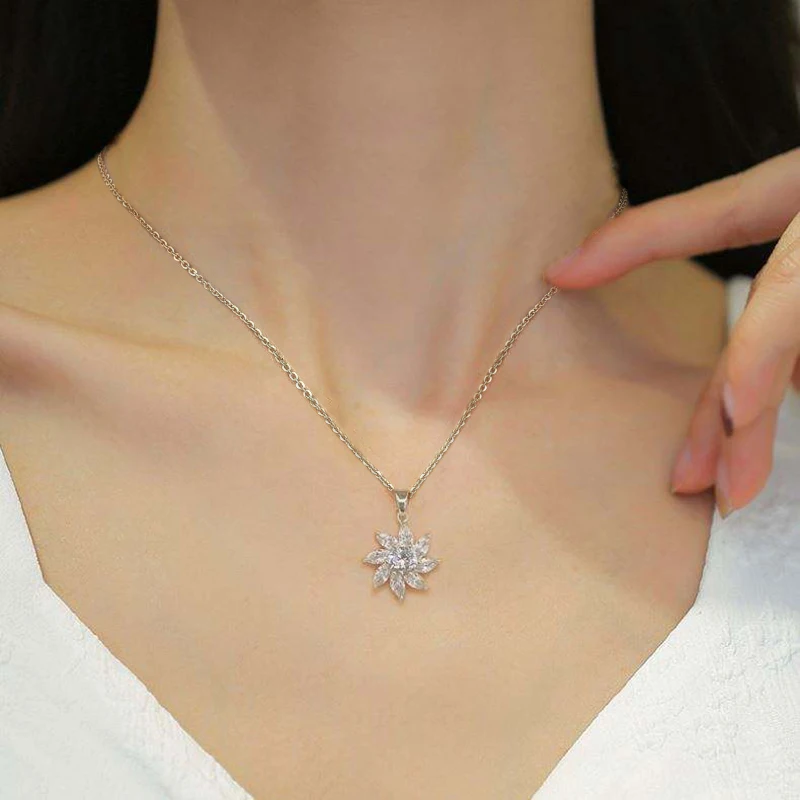 OXTAO Certified Moissanite Jewelry Set For Women 14K Gold Filled D VVS1 Moissanite Earrings Pendant Necklace Bracelet Set Gift