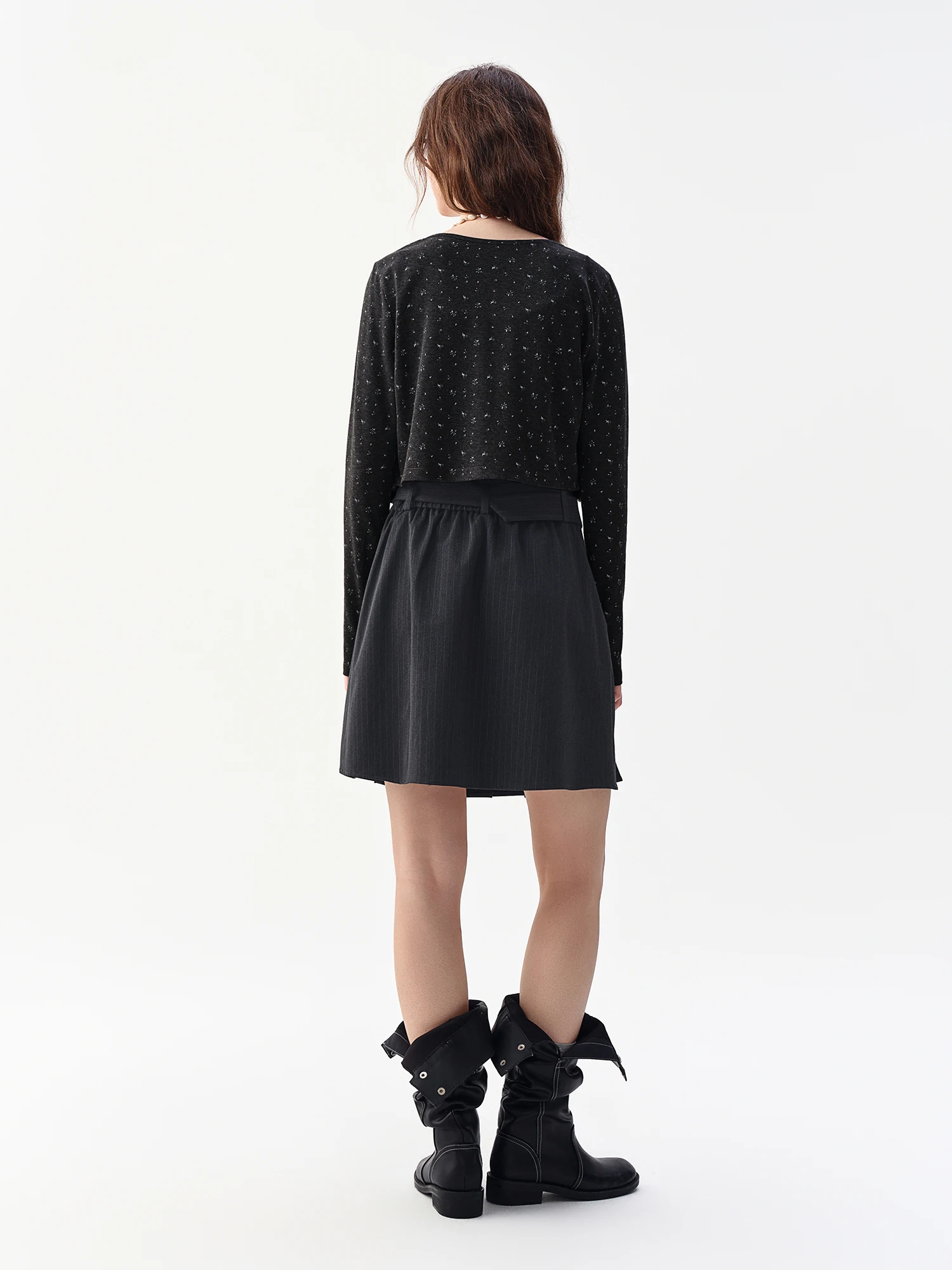 DUSHU 2026 Fall Women‘s Knit Cardigan & Camisole Two Piece Set, Open Front Layering Top for Versatile Office & Everyday Style