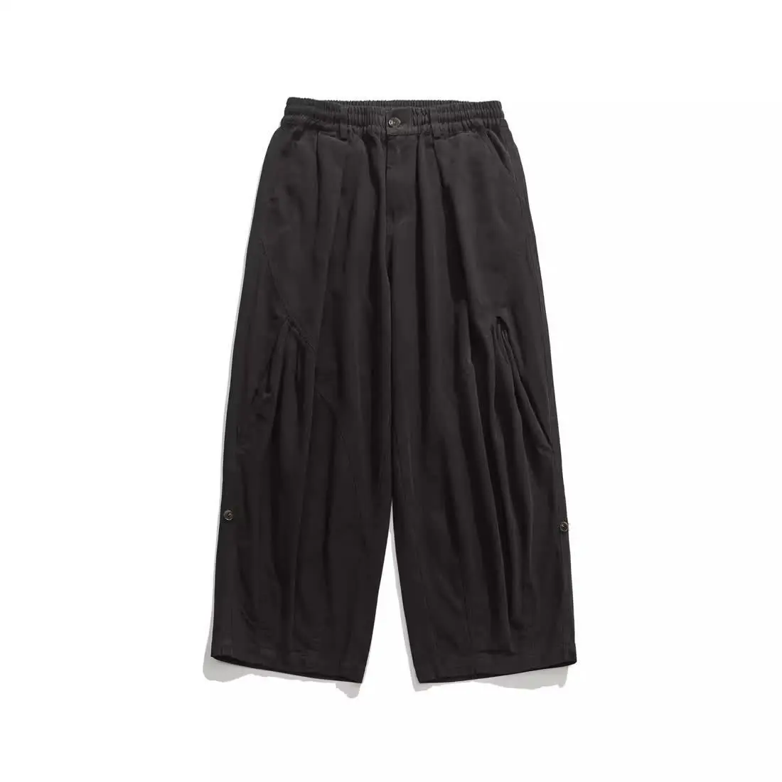 Harajuku Pants Man Baggy Pants Wide Leg Sweatpants Vintage Casual Straight Trousers Streetwear Cotton Japanese Summer