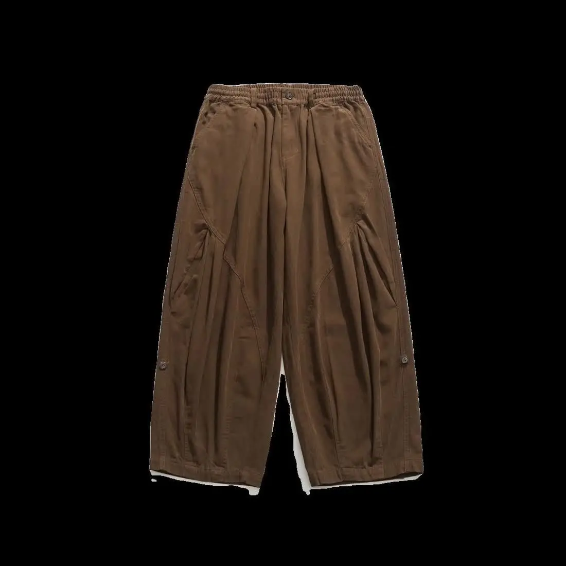 Harajuku Pants Man Baggy Pants Wide Leg Sweatpants Vintage Casual Straight Trousers Streetwear Cotton Japanese Summer
