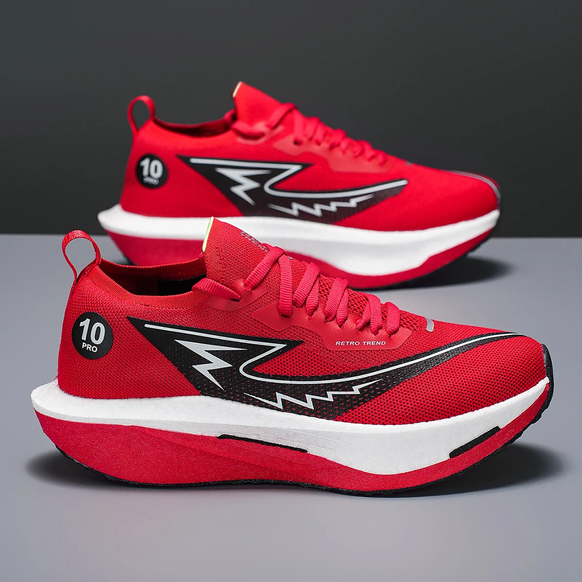 Men's Cross-Training Shoes, Low-Top Cushioned Sneakers, Comfortable Thick-Soled Lightweight Casual Walking Shoes, Stylish and Versatile, Suitable for All Seasons, Daily Outdoor Activities, Walking, Travel, Hiking, and Camping