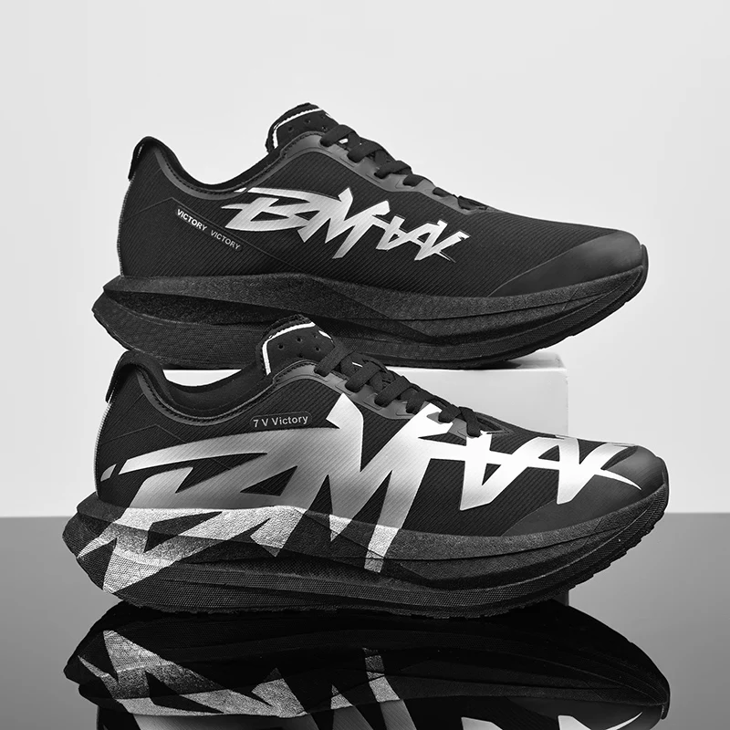 Running Shoes Men Carbon Board Marathon Sports Professional Breathable Lightweight Womens Comfortable Athletic Antislip Sneakers