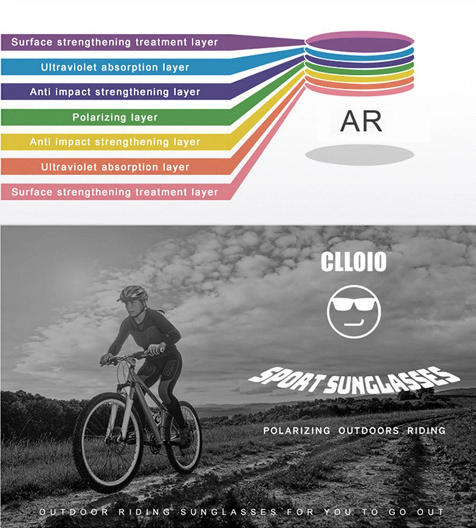 CLLOIO Photochromic Sunglasses Men Polarized Driving Chameleon Glasses Rimless Night Vision Outdoor Sport Travel Fishing Goggle