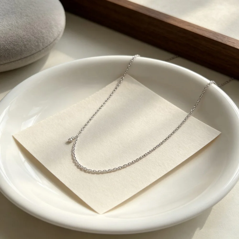 Dainty Bear Charm Necklace Stylish Worn Accessory Suitable For Dating Party Nice Birthday Gift For Ladies