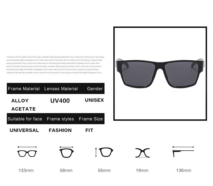 Square Sunglasses Men Women DELTA Brand Driving Sun Glasses Female Luxury Design Aluminum Magnesium Goggles UV400