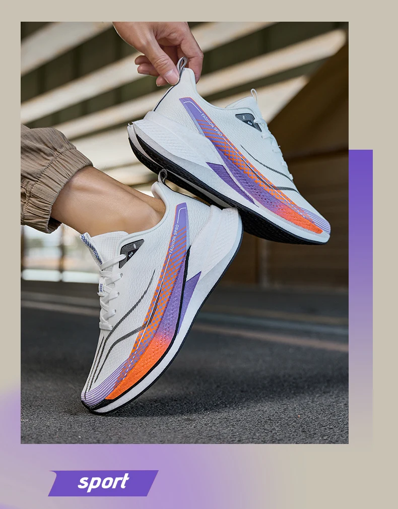 2026 New Chitu 9ro Carbon Fiber Plate Running Sneakers Lightweight Cushion Jogging Trainers Competition Sports Shoes Unisex