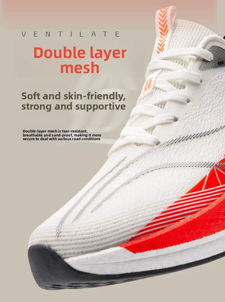 2026 New Chitu 9ro Carbon Fiber Plate Running Sneakers Lightweight Cushion Jogging Trainers Competition Sports Shoes Unisex