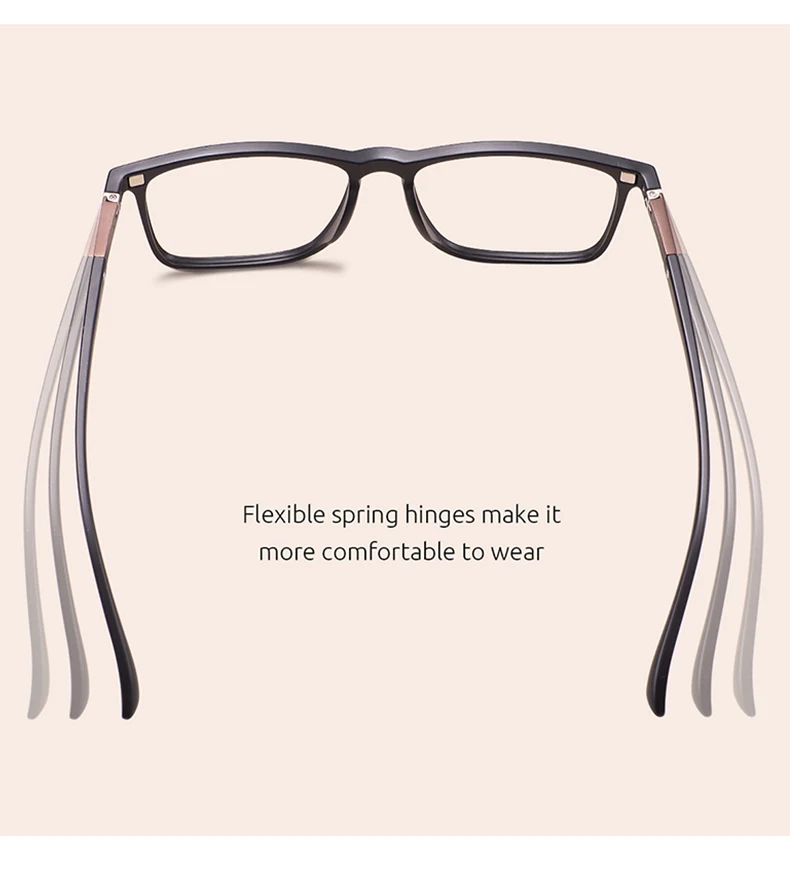 Men and Women Square Full Rim Glasses Frame Polarized Clip on Sunglasses With Colorful Clip Ons For Prescription Lenses
