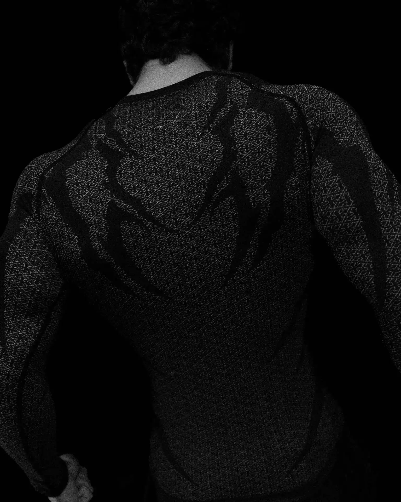 2026 Men American Tight High Stretch Long Sleeve T Shirt Muscle Fitness Sports Gym Training Athletic Top Long Sleeve Fitness