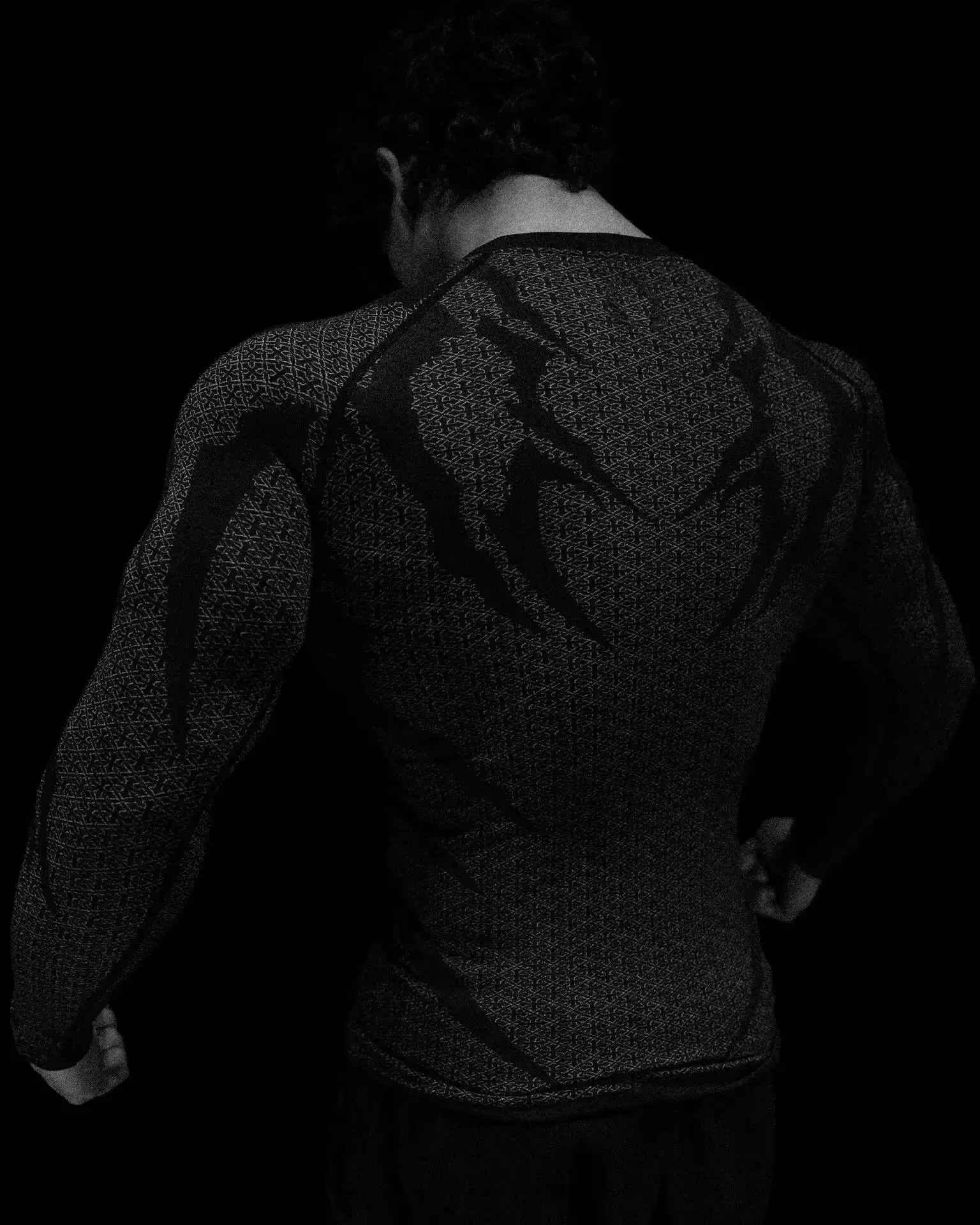 2026 Men American Tight High Stretch Long Sleeve T Shirt Muscle Fitness Sports Gym Training Athletic Top Long Sleeve Fitness