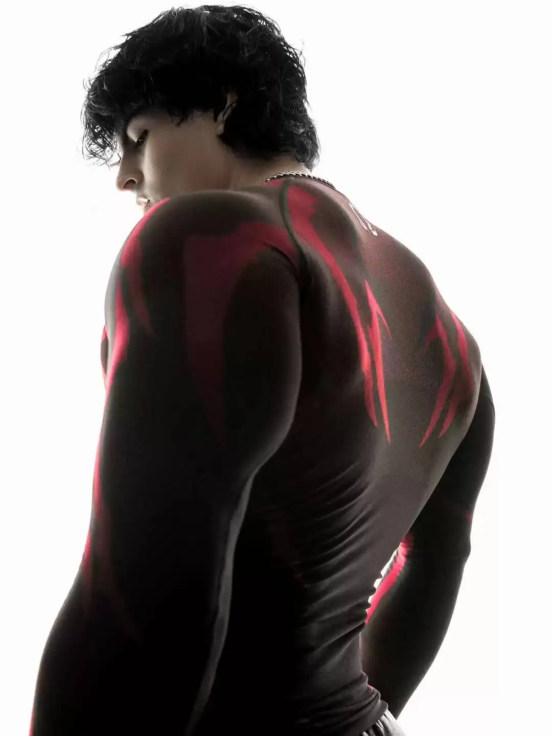 2026 Men American Tight High Stretch Long Sleeve T Shirt Muscle Fitness Sports Gym Training Athletic Top Long Sleeve Fitness