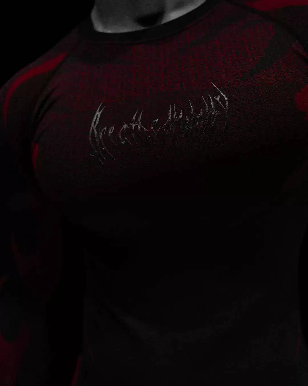 2026 Men American Tight High Stretch Long Sleeve T Shirt Muscle Fitness Sports Gym Training Athletic Top Long Sleeve Fitness
