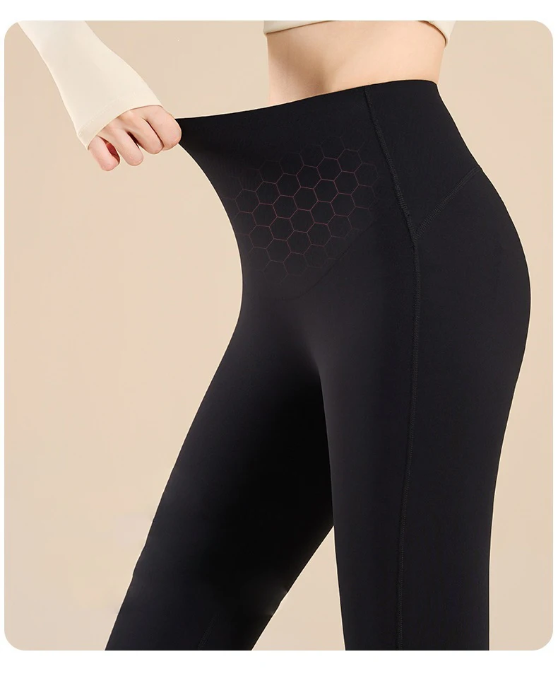 BIVIGAOS New Fitness Yoga Sharkskin Leggings Women High Waist Butt Lifter Naked Feeling Elastic Sports Tight Peach Hip Leggings