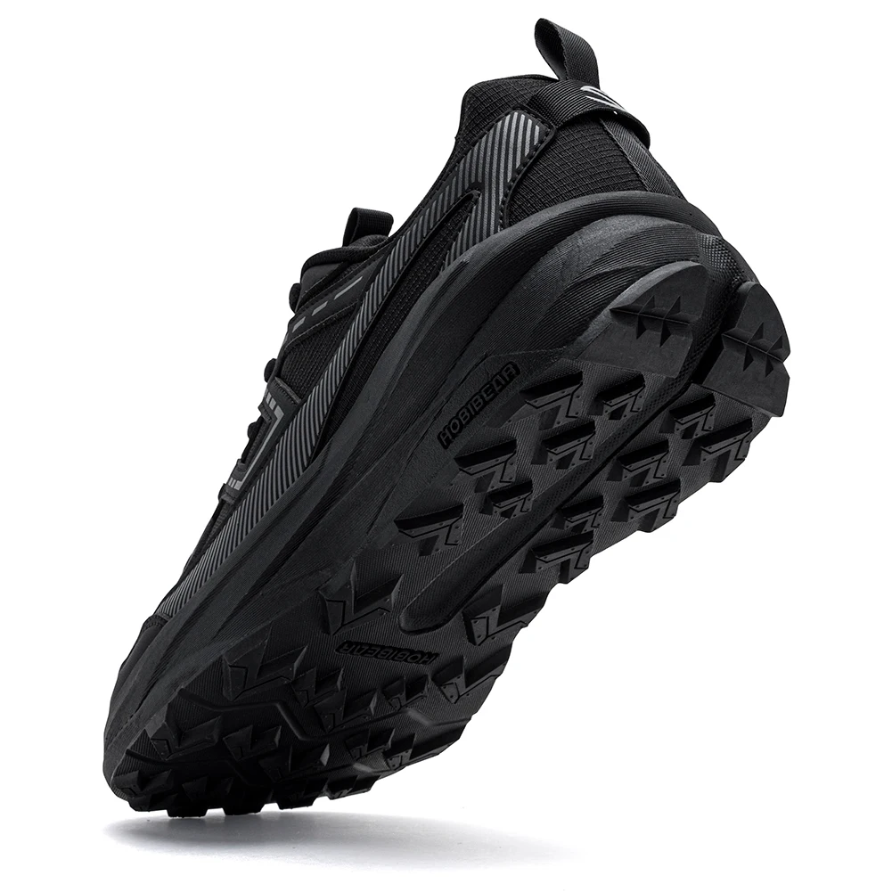HOBIBEAR Wide Toe Box Running Shoes Unisex Trail Runner Sneakers Non-Slip Lightweight Outdoor Jogging Footwear for Men Women