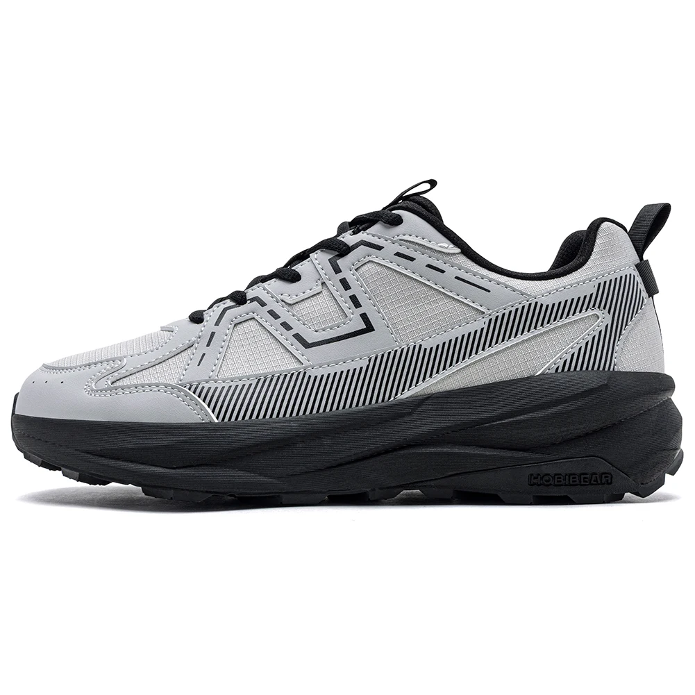 HOBIBEAR Wide Toe Box Running Shoes Unisex Trail Runner Sneakers Non-Slip Lightweight Outdoor Jogging Footwear for Men Women