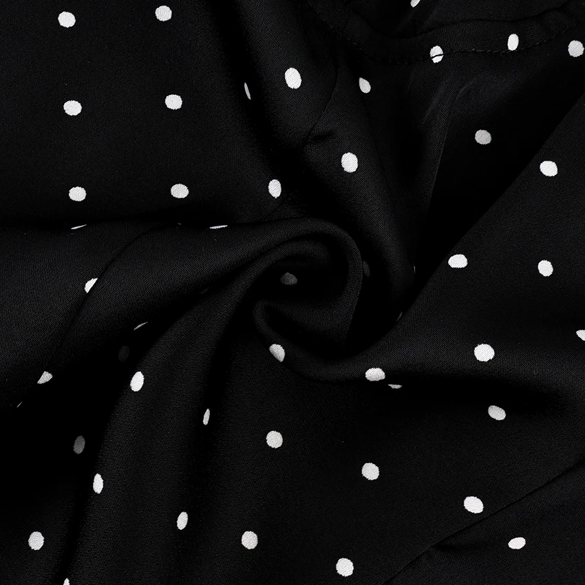 Linad Sexy Backless Polka Dot Tank Top Elegant Satin Spaghetti Strap Lace Camis Street Chic Sleeveless Vest Female 2025 Summer
