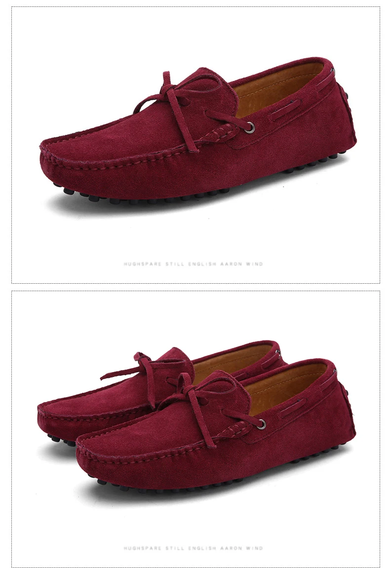 DEKABR Casual Men Genuine Leather Shoes Summer Breathable Green Men's Loafers Leather Shoes Sapato Masculino Zapatos Hombre