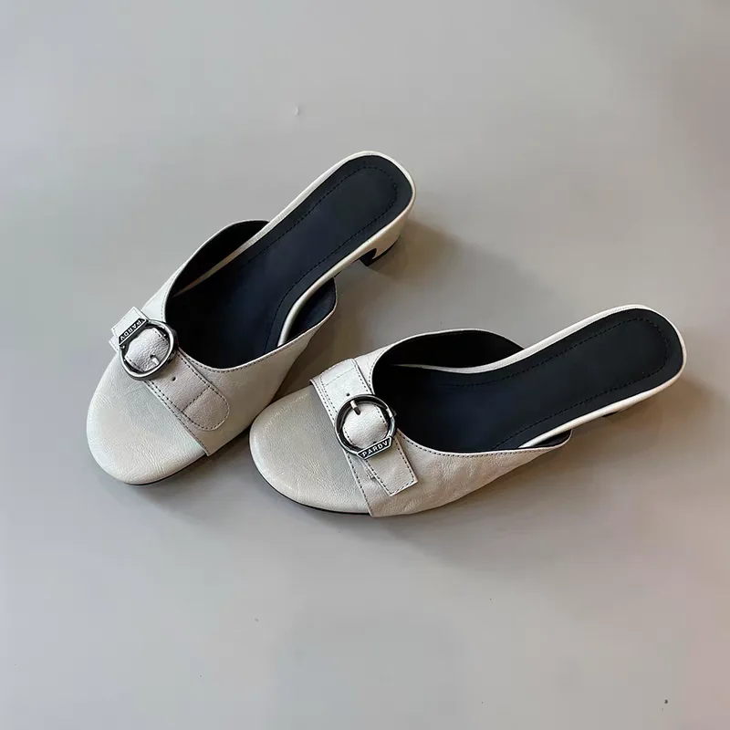 High Heels Slippers Women Sandals New Open Toe Summer Shoes 2026 Designer Brand Chunky Beach Shoes Causal Flip Flops Sandalias