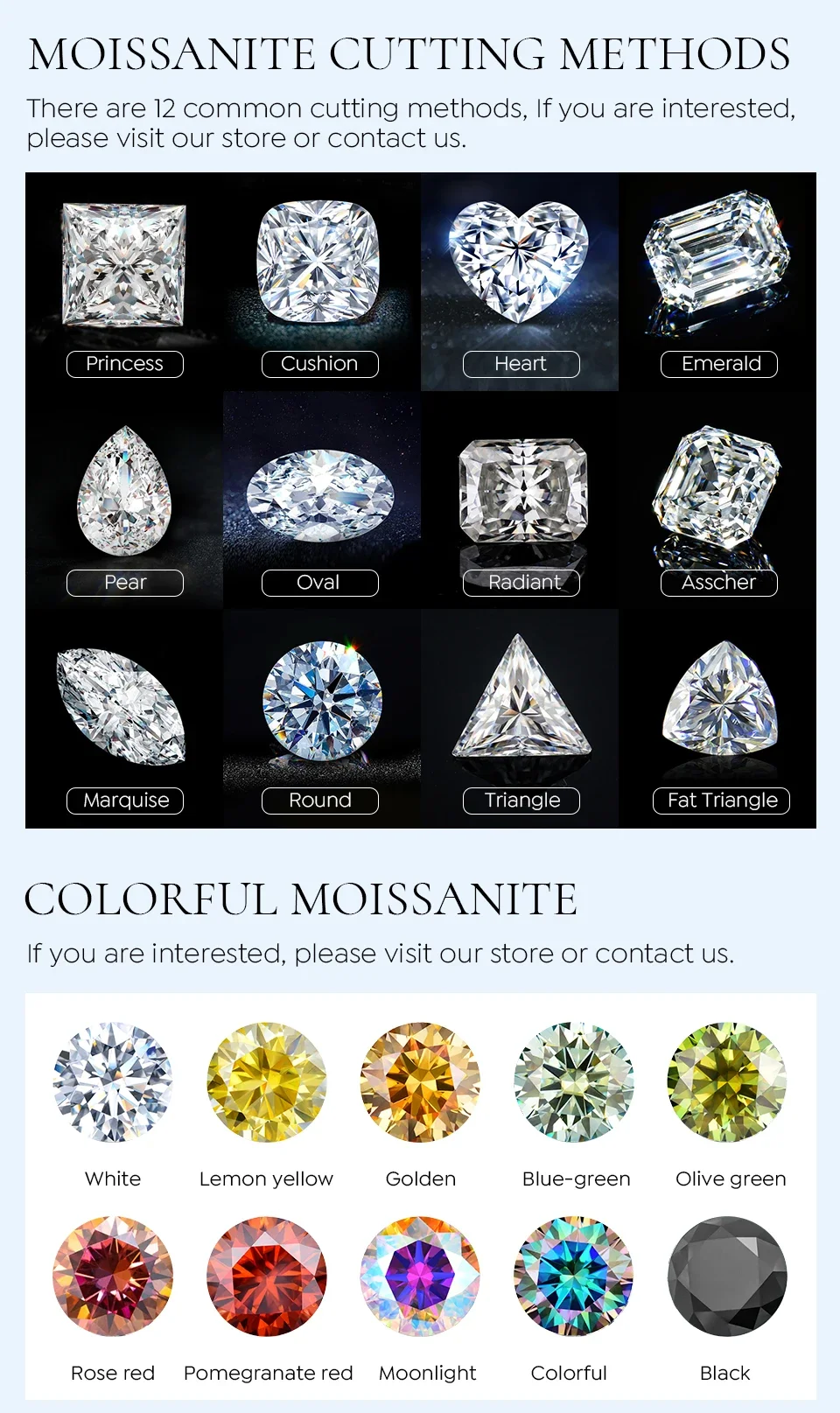 Fashion 3CT Big Certified Moissanite Diamond Engagement Rings for Women Double Heart Zircon Eternity Anniversary Jewelry