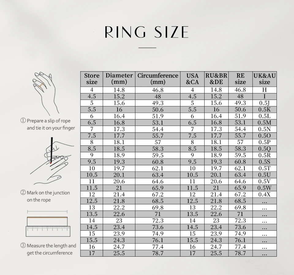ATTAGEMS Bead Chain Tassel Drilled Moissanite Ring Gold Plated Copper Fashion Women Ring Daily Wear Jewelry BirthdayGift for Her