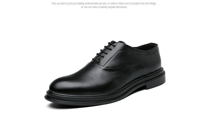 Classic Oxfords Shoes Men Retro Casual Business Social Leather Shoes For Men Office Wedding Leather Shoes Men's Dress Shoes