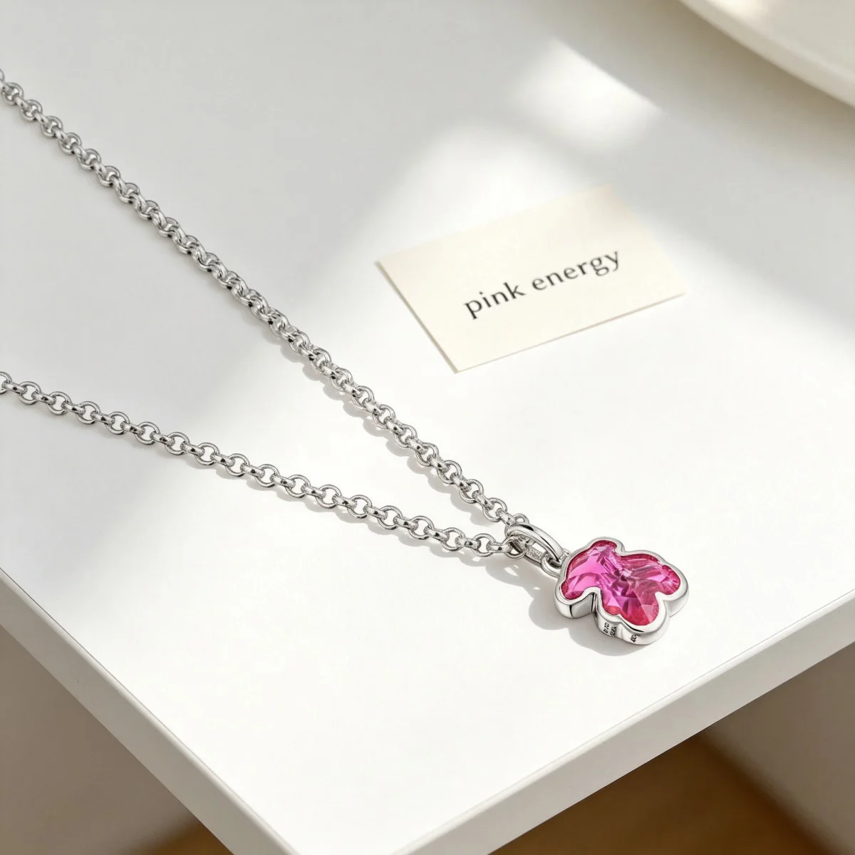 Cute Bear Pendant Necklace Dainty Neck Jewelry Versatile Outfit Accessory, Ideal Gift for Women Girls Daily Dating Party All Occasions