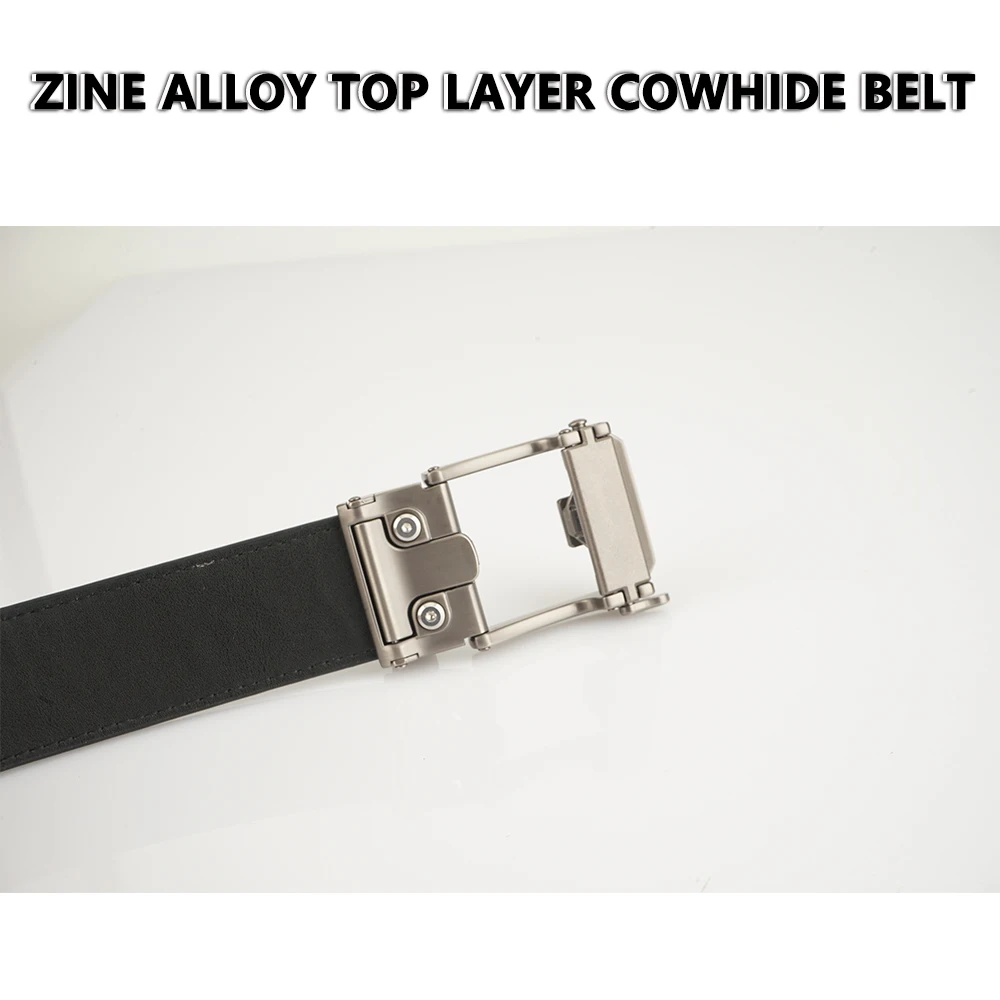 TUSHI New 3.8CM Military Belt for Men Sturdy Nylon Metal Automatic Buckle Leather Belts Tactical Outdoor Girdle IPSC Accessories