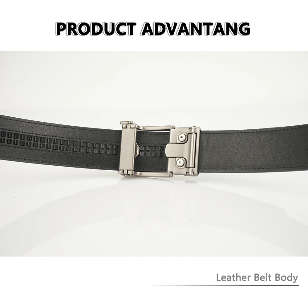 TUSHI New 3.8CM Military Belt for Men Sturdy Nylon Metal Automatic Buckle Leather Belts Tactical Outdoor Girdle IPSC Accessories