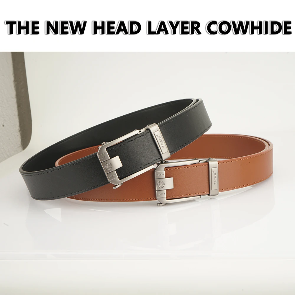 TUSHI New 3.8CM Military Belt for Men Sturdy Nylon Metal Automatic Buckle Leather Belts Tactical Outdoor Girdle IPSC Accessories