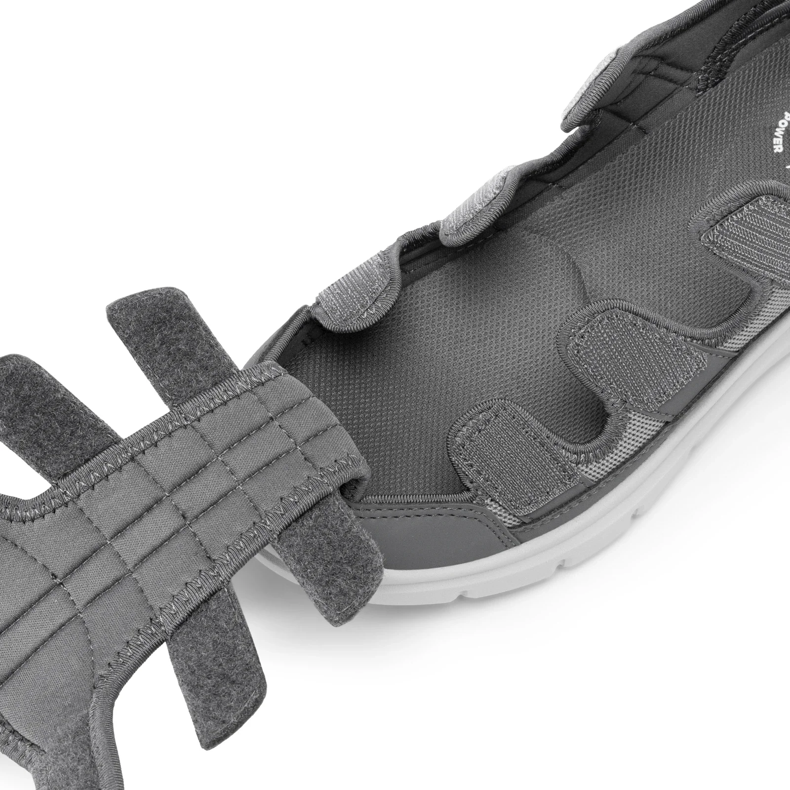 FitVille Summer Men's Wide Width Casual Diabetic Sandals, Lightweight Open Toe Sandals Built-in Arch Support, Effective Foot Pain Relief for Plantar Fasciitis, for Wide & Swollen Feet