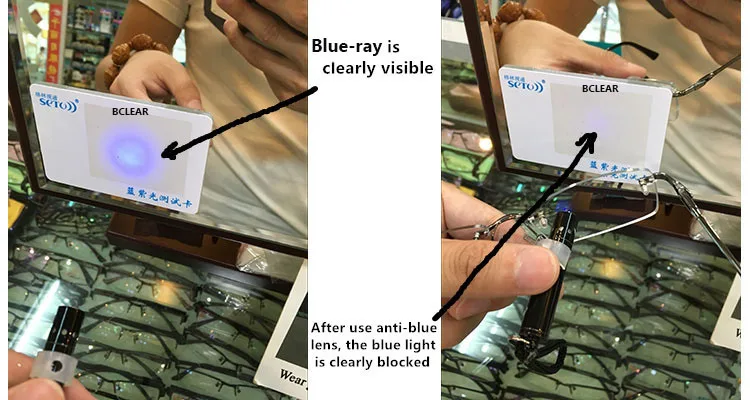 BCLEAR 1.67 Refractive Index Anti Blue Ray Lenses Single Vision Lens Myopia Blue Light Eyes Protection Glasses High Index Thin
