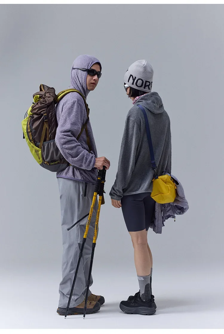 Unisex THERMOLITE® All Season Thermal Hoodie 190g Ultralight Breathable Fleece Mid Layer with Thumbholes & Zip Pocket