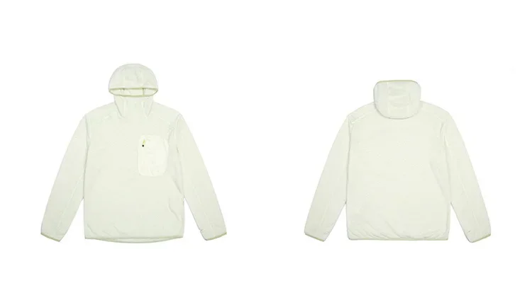 Unisex THERMOLITE® All Season Thermal Hoodie 190g Ultralight Breathable Fleece Mid Layer with Thumbholes & Zip Pocket