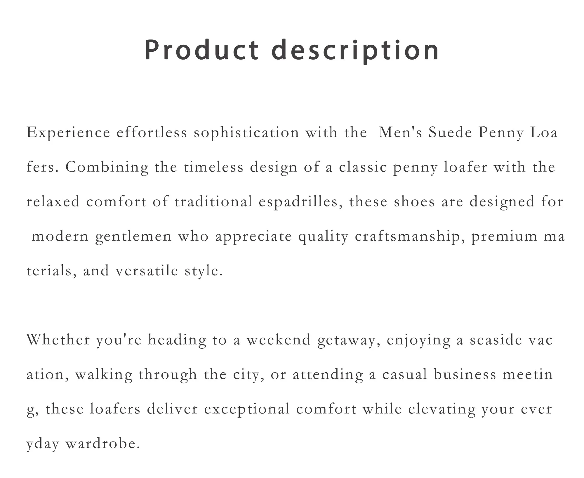Men Genuine Suede Leather Penny Loafers Espadrilles Slip On Casual Flats Handmade Jute Sole Summer Walking Shoes